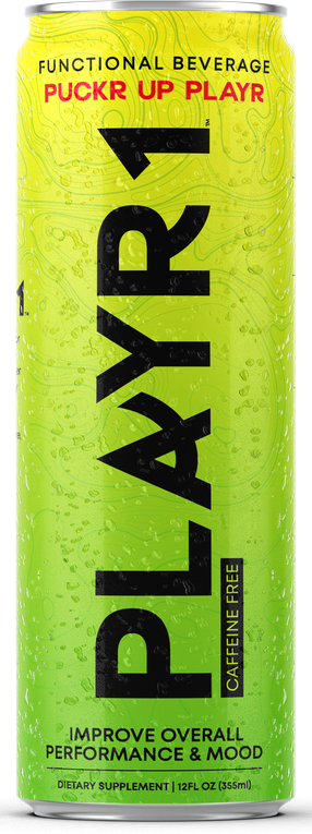 PLAYR1 ready-to-drink can